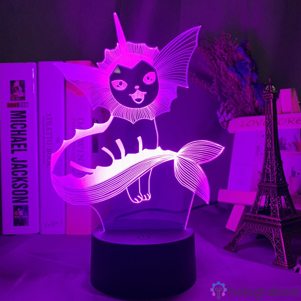 Lampe 3D Pokémon : Aquali