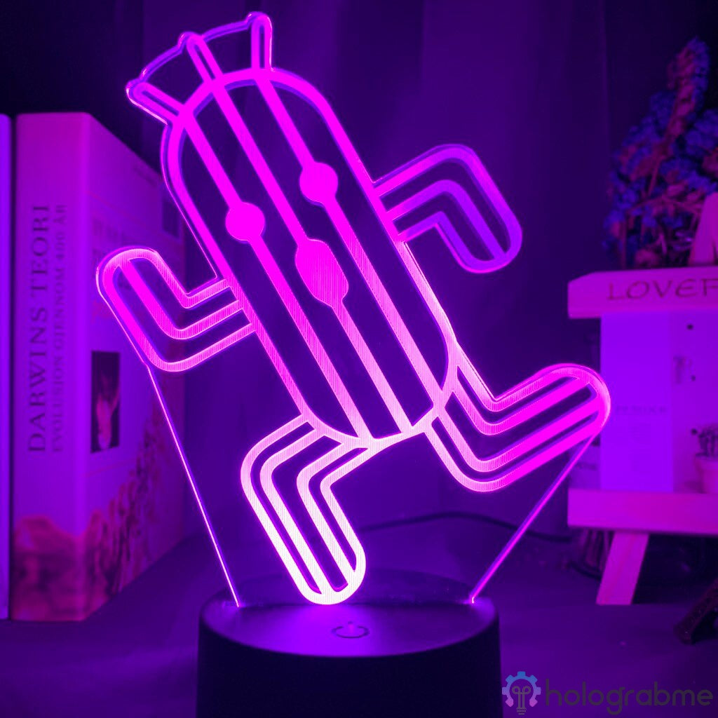 Lampe Cactuar (Pampa) Final Fantasy Holograbme