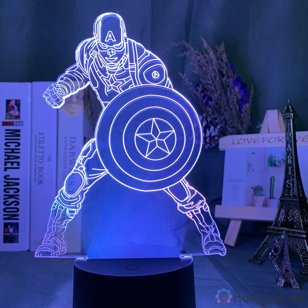 Lampe Captain America - Marvel