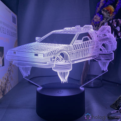 Lampe Voiture DeLorean | Retour vers le futur