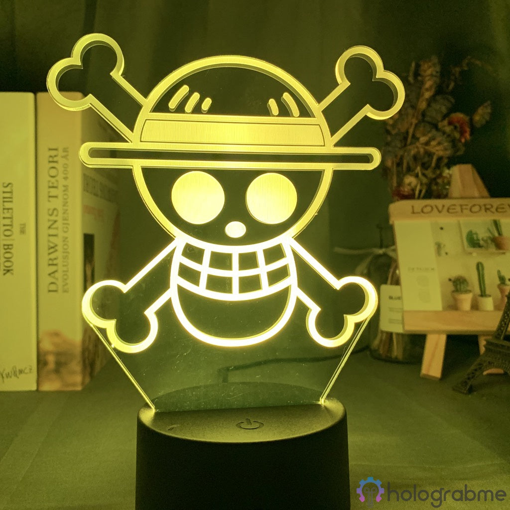 Lampe 3D One Piece Personnages