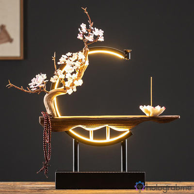 Lampe Porte-Encens Fleurs de Sakura