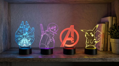 Idée cadeau geek original : 10 lampes et néons LED qui impressionnent (moins de 50€)
