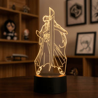 Lampe veilleuse Bleach Ichigo Kurosaki décoration chambre ambiance LED