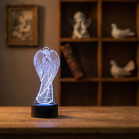 Lampe veilleuse Religieuse Ange décoration chambre ambiance LED