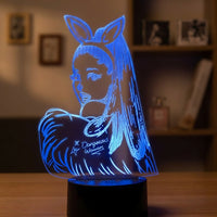 Lampe veilleuse Pop Culture Ariana Grande Dangerous Woman décoration chambre ambiance LED