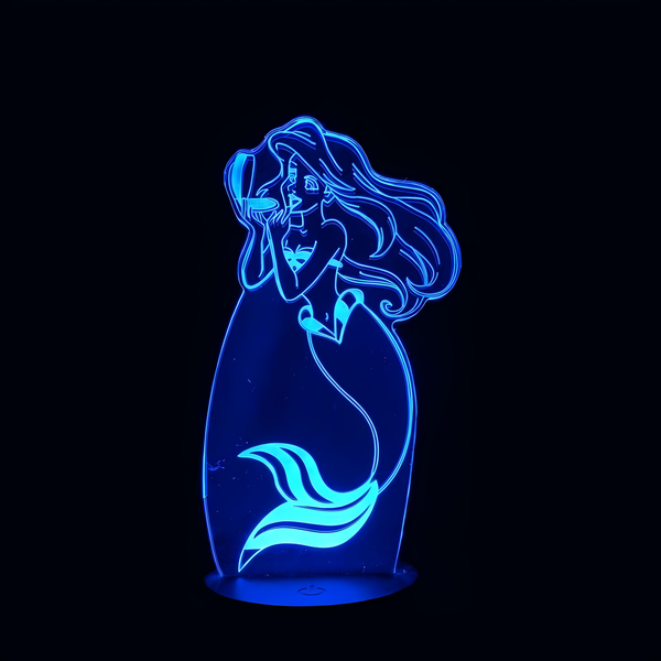 Lampe Princesse Disney Ariel la petite sirène
