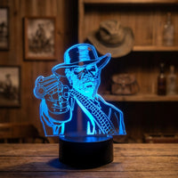Lampe veilleuse RDR2 Arthur Morgan décoration chambre ambiance LED