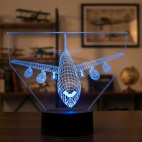 Lampe veilleuse Avion De Ligne décoration chambre ambiance LED