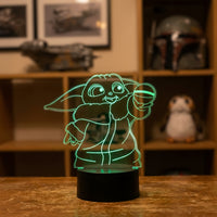 Lampe veilleuse Star Wars Baby Yoda décoration chambre ambiance LED