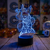 Lampe veilleuse Dragon Ball Z Beerus décoration chambre ambiance LED