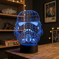 Lampe veilleuse Star Wars Casque Stormtrooper décoration chambre ambiance LED