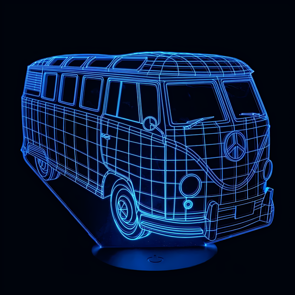 Lampe Voiture Combi VW Peace and Love