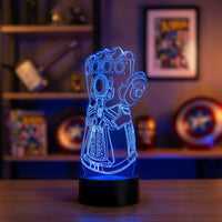Lampe veilleuse Marvel Gant de Thanos décoration chambre ambiance LED