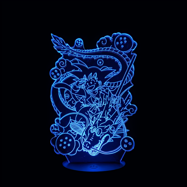 Lampe Dragon Ball Z Goku et Shenron