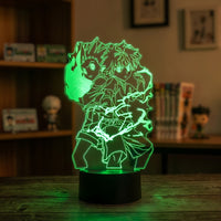 Lampe veilleuse Hunter x Hunter Gon et Kirua décoration chambre ambiance LED