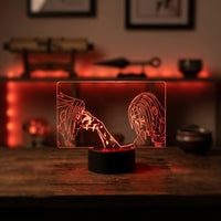 Lampe veilleuse Naruto Itachi Sasuke décoration chambre ambiance LED