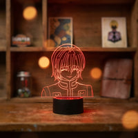 Lampe veilleuse Hunter x Hunter Kurapika décoration chambre ambiance LED