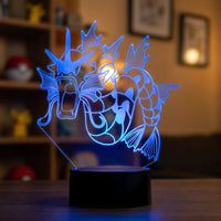 Lampe veilleuse Pokémon Léviator décoration chambre ambiance LED
