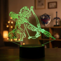 Lampe veilleuse Zelda Link décoration chambre ambiance LED