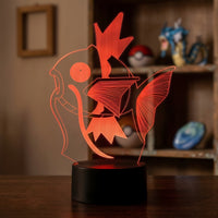 Lampe veilleuse Pokémon Magicarpe décoration chambre ambiance LED