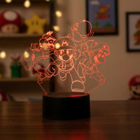 Lampe veilleuse Nintendo Mario et ses amis décoration chambre ambiance LED