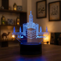 Lampe veilleuse Religieuse Mecque décoration chambre ambiance LED