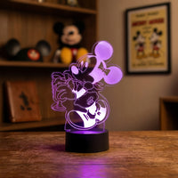 Lampe veilleuse Mickey Minnie décoration chambre ambiance LED
