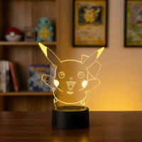 Lampe veilleuse Pokémon Pikachu Shiny décoration chambre ambiance LED