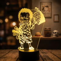 Lampe veilleuse One Piece Roronoa Zoro Chibi décoration chambre ambiance LED
