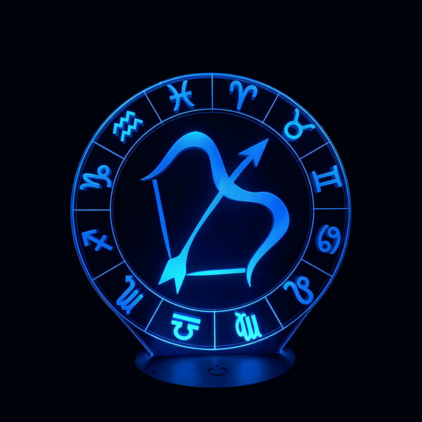 Lampe Signe Astrologique Sagittaire