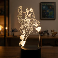 Lampe veilleuse Nintendo Starfox décoration chambre ambiance LED