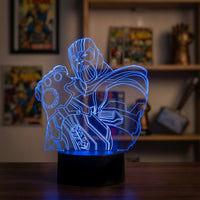 Lampe veilleuse Marvel Thanos décoration chambre ambiance LED