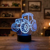 Lampe veilleuse Voiture Tracteur décoration chambre ambiance LED