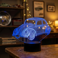 Lampe veilleuse Voiture Volkswagen Coccinelle décoration chambre ambiance LED