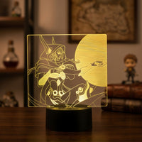 Lampe veilleuse League of Legends Xayah décoration chambre ambiance LED