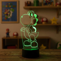 Lampe veilleuse Nintendo Yoshi décoration chambre ambiance LED