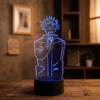 Lampe veilleuse Jujutsu Kaisen Gojo décoration chambre ambiance LED