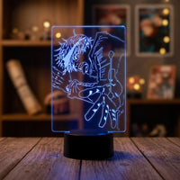 Lampe veilleuse Jujutsu Kaisen Gojo Satoru décoration chambre ambiance LED