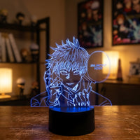 Lampe veilleuse Jujutsu Kaisen Gojo Satoru Unlimited Void décoration chambre ambiance LED