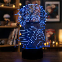 Lampe veilleuse Jujutsu Kaisen Gojo Visage décoration chambre ambiance LED