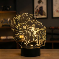 Lampe veilleuse Bleach Ichigo Vasto Lorde décoration chambre ambiance LED