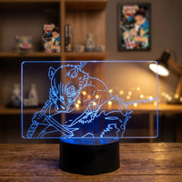 Lampe veilleuse Demon Slayer Inosuke décoration chambre ambiance LED