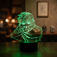 Lampe veilleuse Jujutsu Kaisen Inumaki Toge décoration chambre ambiance LED