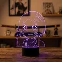 Bleach Kusajishi Lamp used as a night light, bedroom decor and ambient lighting