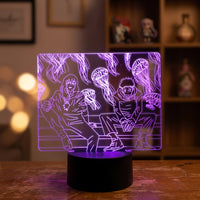 Lampe veilleuse Jujutsu Kaisen Mahito x Itadori décoration chambre ambiance LED