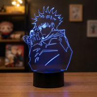 Lampe veilleuse Jujutsu Kaisen Megumi décoration chambre ambiance LED