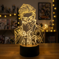 Lampe veilleuse Jujutsu Kaisen Nanami Kento décoration chambre ambiance LED