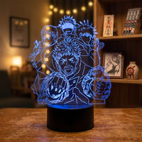 Lampe veilleuse Jujutsu Kaisen Team Gojo décoration chambre ambiance LED
