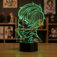 Lampe veilleuse Jujutsu Kaisen Toge Inumaki décoration chambre ambiance LED